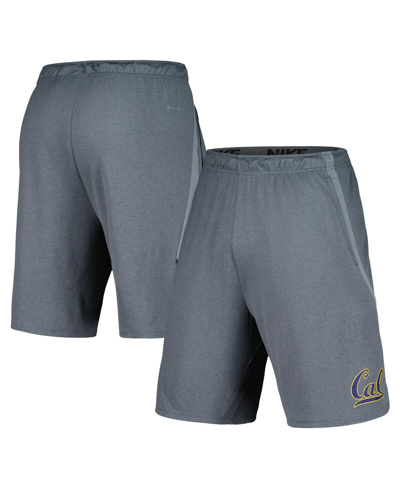 Shop Nike Men's  Gray Cal Bears Hype Performance Shorts