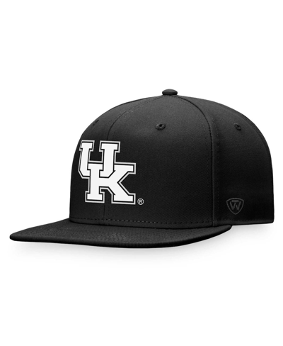 Shop Top Of The World Men's  Black Kentucky Wildcats Dusk Flex Hat