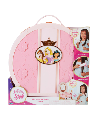 Shop Disney Princess Closeout!  Style Collection Light Up And Style Vanity In Multicolor
