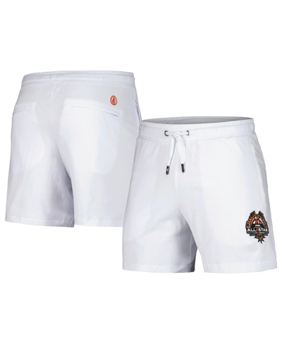 Shop Fisll Men's And Women's  White 2023 Wnba All-star Game Applique Shorts