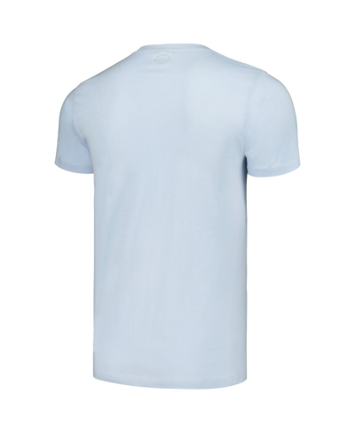 Shop Mad Engine Men's And Women's  Light Blue Nintendo Kirby Starry Box T-shirt