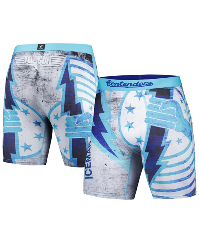 Shop Contenders Clothing Men's  Light Blue Top Gun Ice Man Boxer Briefs