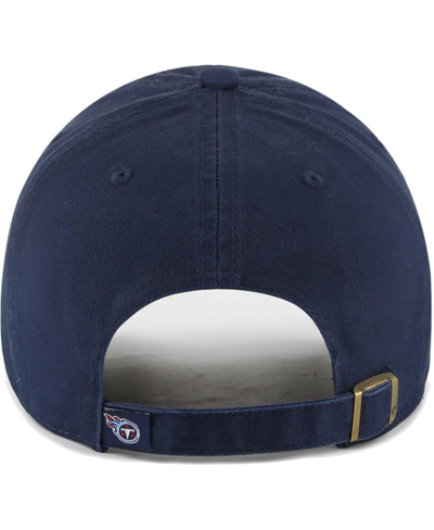 47 Brand Women's ' Navy Tennessee Titans Sidney Clean Up Adjustable Hat In Navy