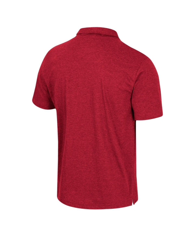Shop Colosseum Men's  Crimson Washington State Cougars No Problemo Polo Shirt