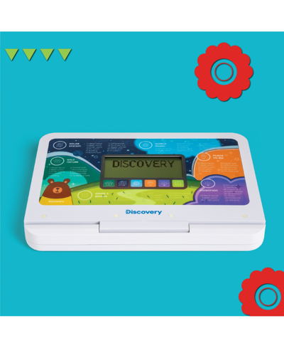 Discovery Teach & Talk Laptop, Educational Interactive Computer In White