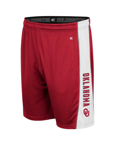 Colosseum Men's  Crimson Oklahoma Sooners Panel Shorts In Crimson