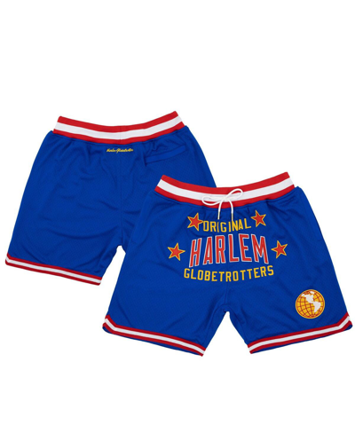 Shop Rings & Crwns Men's  Royal Harlem Globetrotters Triple Double Shorts
