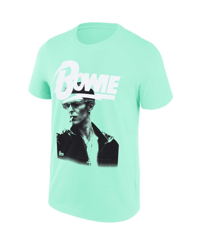 Philcos Men's And Women's Mint David Bowie Graphic T-shirt