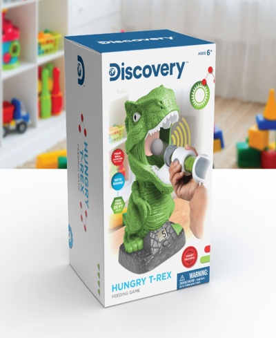Discovery Hungry T-rex Feeding Game, Shooting Competition In Green