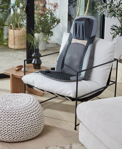 Homedics Shiatsu Elite Ii Massage Cushion In Black,grey