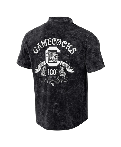 Fanatics Men's Darius Rucker Collection By  Black Distressed South Carolina Gamecocks Team Color Butt In Black