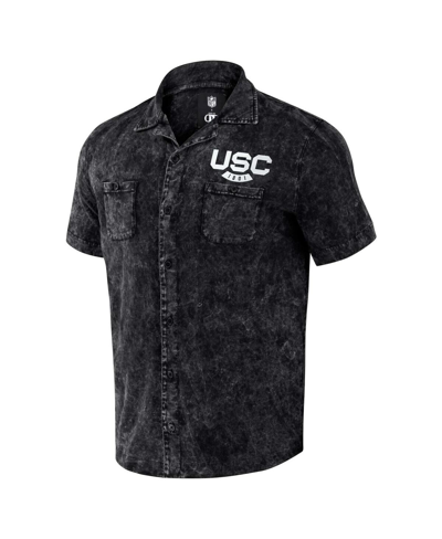Fanatics Men's Darius Rucker Collection By  Black Distressed South Carolina Gamecocks Team Color Butt In Black