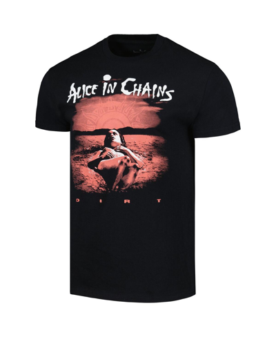 Shop Manhead Merch Men's Black Alice In Chains Dirt T-shirt