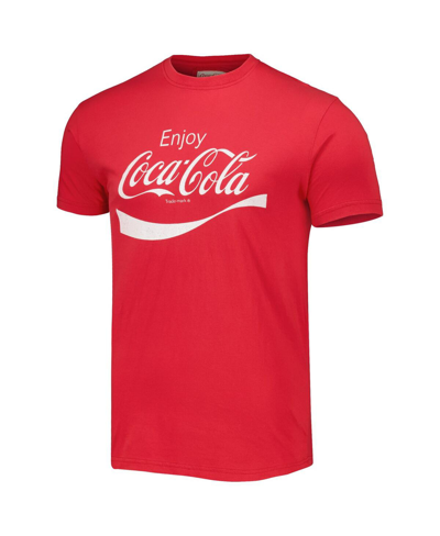Shop American Needle Men's And Women's  Red Distressed Coca-cola Brass Tacks T-shirt