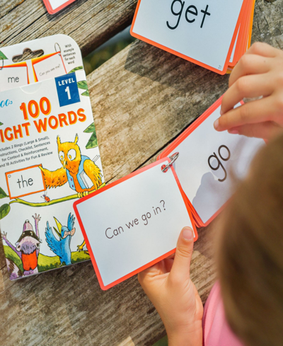Shop Eeboo 100 Sight Words Level 1 Educational Flash Cards 102 Piece Set In Multi