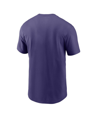 Shop Nike Men's  Lamar Jackson Purple Baltimore Ravens Player Graphic T-shirt