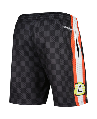 Mitchell & Ness Men's  Black San Jose Earthquakes City Mesh Shorts In Black