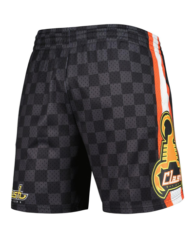 Mitchell & Ness Men's  Black San Jose Earthquakes City Mesh Shorts In Black