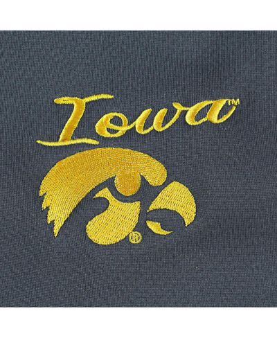 Concepts Sport Women's  Charcoal Iowa Hawkeyes Upbeat Sherpa Leggings In Charcoal