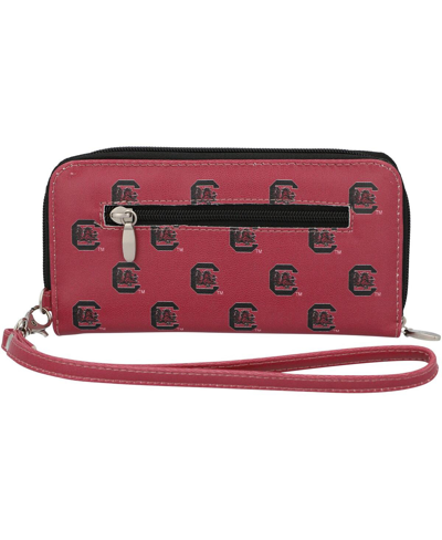 Eagles Wings Women's South Carolina Gamecocks Zip-around Wristlet Wallet In Carolina
