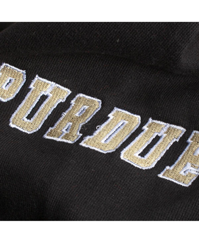 Stadium Athletic Youth  Black Purdue Boilermakers Big Logo Pullover Hoodie In Black