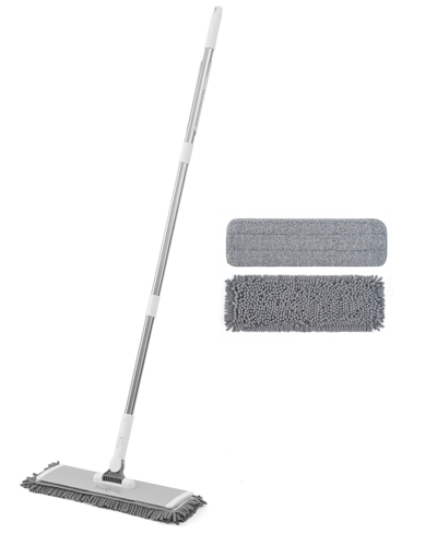 Shop True & Tidy Sweep-180 Heavy Duty Wet And Dry Sweeper Mop In White