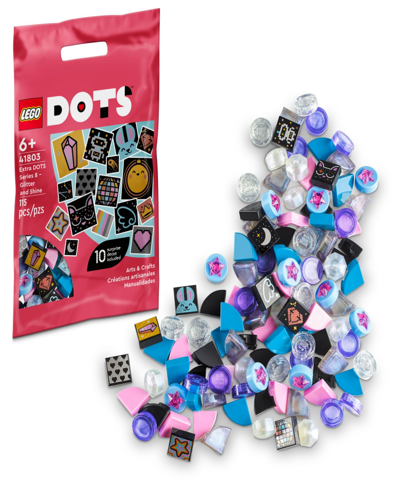 Shop Lego Dots Extra Dots Series 8 Â Glitter And Shine 41803 Building Set, 115 Pieces In Multicolor