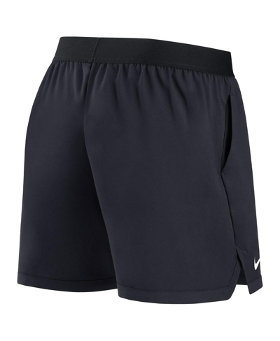Nike Women's  Navy Detroit Tigers Authentic Collection Flex Vent Max Performance Shorts In Navy