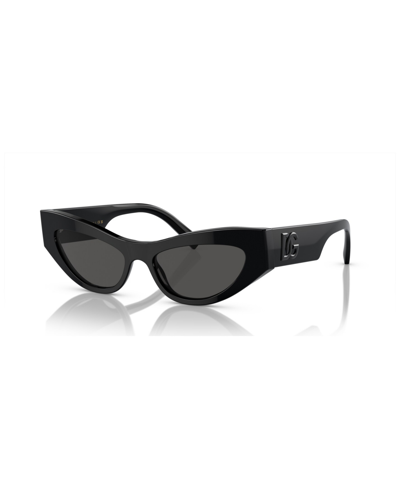 Shop Dolce & Gabbana Women's Sunglasses Dg4450 In Black