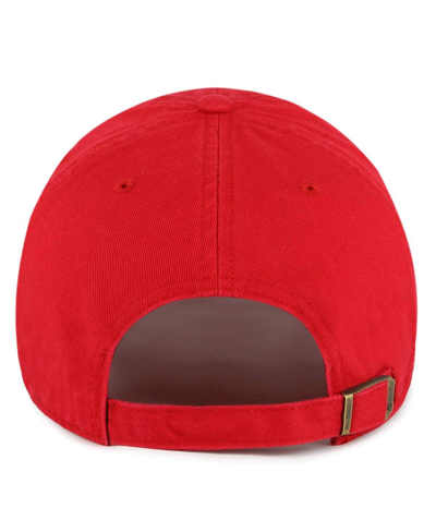 47 Brand Women's ' Red Tampa Bay Buccaneers Confetti Icon Clean Up Adjustable Hat In Red