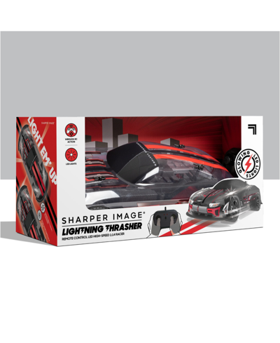 Sharper Image Toy Rc Led Lightning Thrasher In Clear
