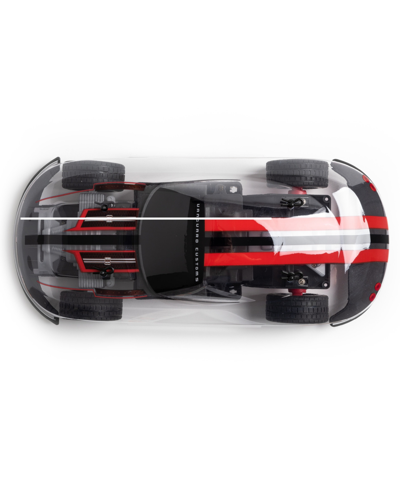Sharper Image Toy Rc Led Lightning Thrasher In Clear