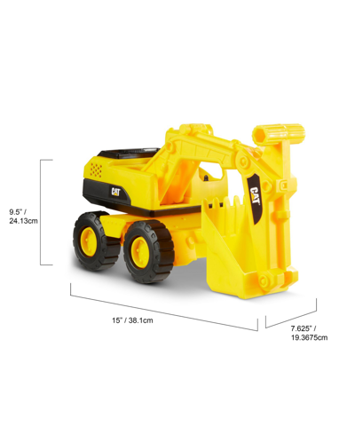Cat Tough Rigs Construction 15" Toy Excavator In Multi