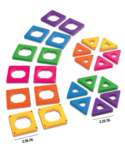 Discovery Mindblown Discovery Kids 24-piece Magnetic Building Tiles Construction Set In Open Miscellaneous