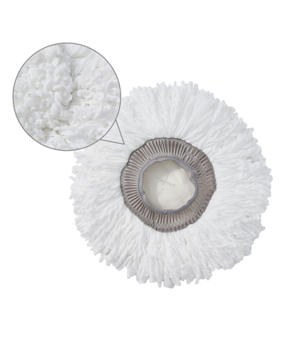 Shop True & Tidy 2-piece Round Mop Pad Replacement Set For Spray-360 Clean Everywhere Spray Mop Kit In White