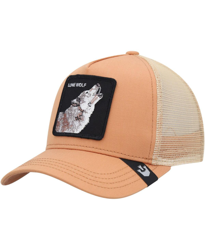 Shop Goorin Bros Men's . Tan Lone Wolf Adjustable Trucker Hat