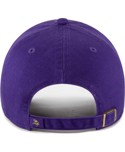 Shop 47 Brand Women's ' Purple Minnesota Vikings Sidney Clean Up Adjustable Hat