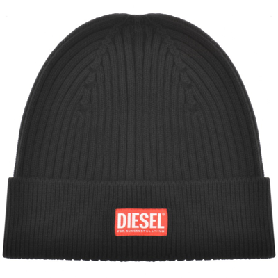 Shop Diesel K Coder H Beanie Hat Black