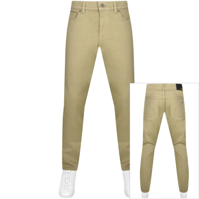 Boss Casual Boss Delaware Slim Fit Jeans Khaki | ModeSens