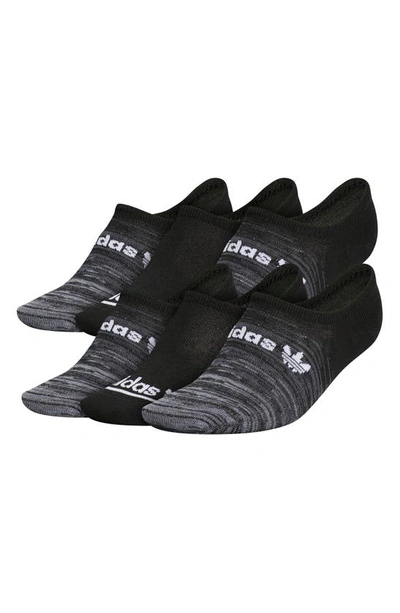 Shop Adidas Originals Originals Super 3-pack No-show Socks In Black