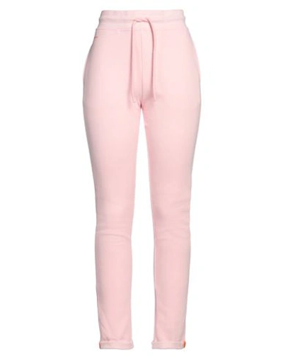 Shop Gertrude + Gaston Woman Pants Light Pink Size Xxl Cotton, Polyester