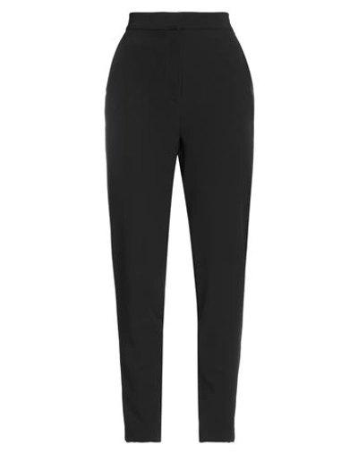 Shop Actualee Woman Pants Black Size 8 Polyester, Elastane