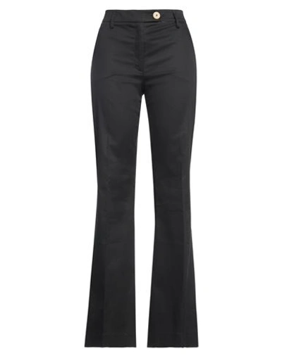 True Royal Woman Pants Black Size 10 Cotton, Elastane In Black