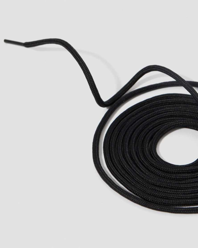 Shop Dr. Martens' 95 Inch Round Shoe Laces (18-20 Eye) In Black
