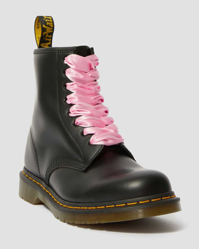 Shop Dr. Martens' 55 Inch Ribbon Shoe Laces (8-10 Eye) In Pink