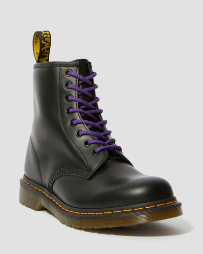 Shop Dr. Martens' 55 Inch Round Shoe Laces (8-10 Eye) In Purple