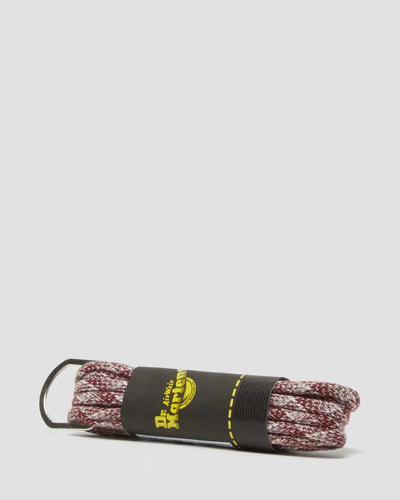 Shop Dr. Martens' 55 Inch Round Marl Shoe Laces (8-10 Eye) In Red,multi