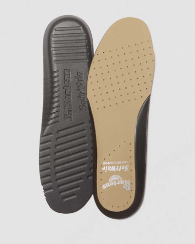 Shop Dr. Martens' Leather Shoe Insoles In Brown