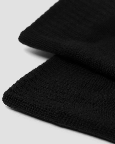 Dr. Martens Double Doc Cotton Blend Socks In Black