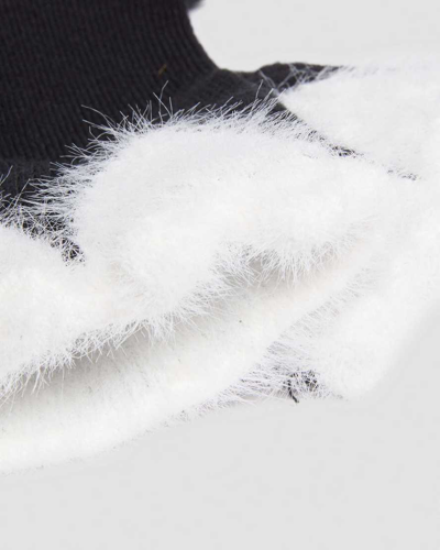 Shop Dr. Martens' Heart Detail Cotton Blend Socks In Black